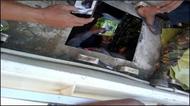 执法人员|缅北毒贩用油罐车运价值320亿缅币毒品，被发现后跳江