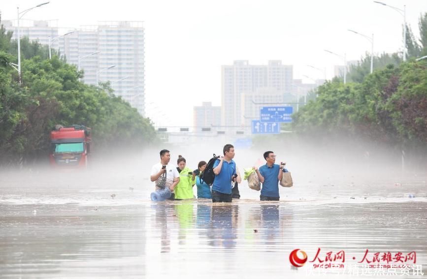 一线直击｜记者实地探访河北保定涿州市防汛救灾情况