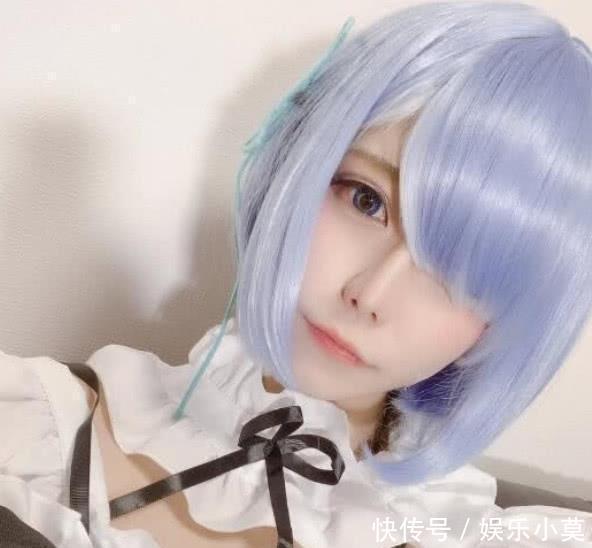 卸妆|小姐姐Cos蕾姆,卸妆前是“王者”,卸妆后网友们当场傻眼