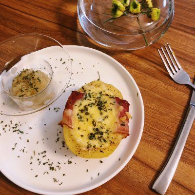  生活|尝尝这道培根土豆船，生活赛过活神仙