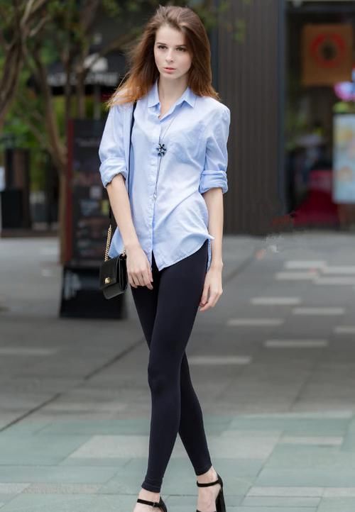  大概|大概是全网穿衬衫最好看的小姐姐，种族优势我酸了，甜酷满分