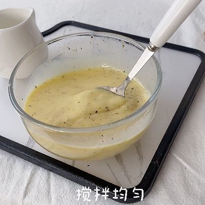  烤蛋奶|培根芝士吐司烤蛋奶