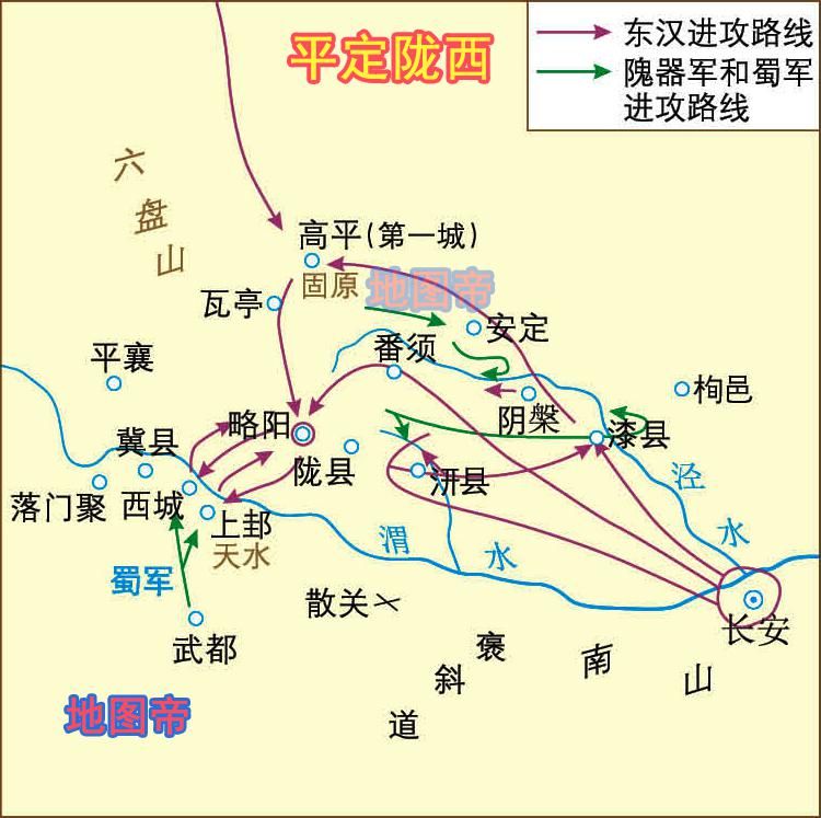 绿林军|从昆阳之战，到魏蜀吴三足鼎立，东汉简史（12幅地图）