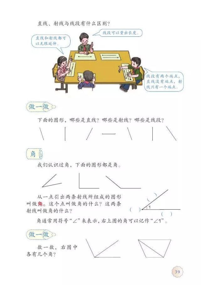 电子版|2020秋人教版四年级数学（上册）教材高清电子版及知识要点