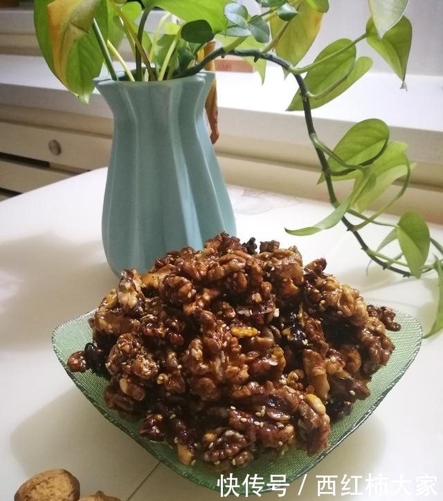  核桃|考试季就是要糖分+补脑=琥珀核桃