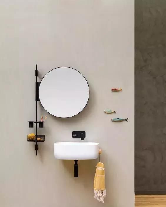  洗漱|卫生间太丑, 一定是洗漱台不够漂亮, 看看别人家的吧