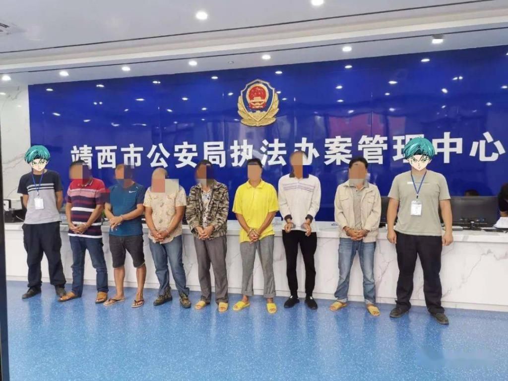 民房|靖西农村一民房内聚赌,这7名赌徒挨了