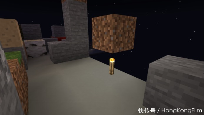 生存|《我的世界》天上竟然会下方块雨 被掩埋的世界中我们该如何生存