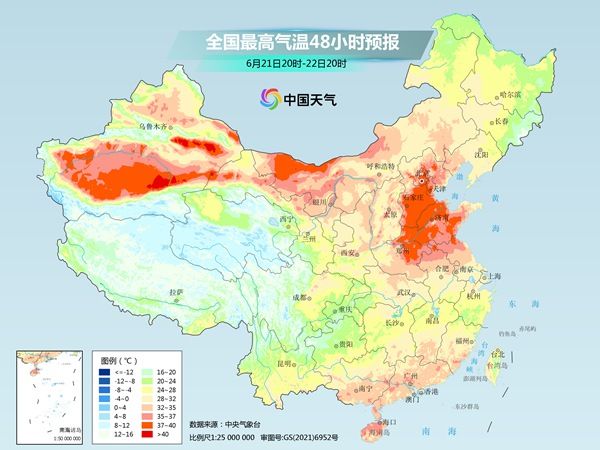 夏至盛夏至！ 北方再迎37℃+大范围酷热天气 又是高温持久战