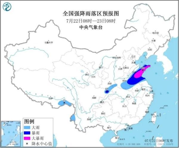 预警|大暑时节，山东9市迎来暴雨，多地发布山洪灾害预警