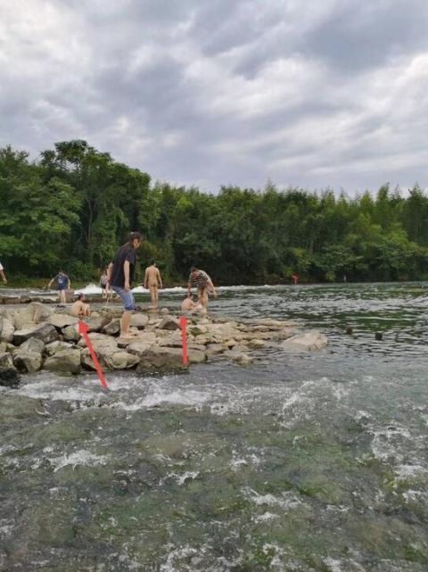  跳进|点赞！俩男孩溪边戏水突发生意外，41岁的他来不及脱衣直接跳进水中抱住他们