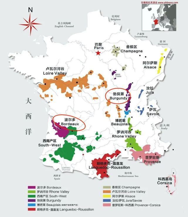 勃艮第|波尔多 VS 勃艮第