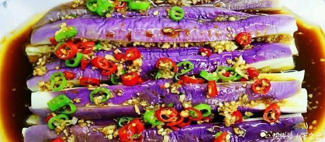 冷拌|减脂冷拌茄子,只需简单的三步,吃出记忆的深刻味道