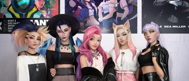  女团|拳头画师创作KDA女团插画，神似周姐，网友：这不是周淑怡？