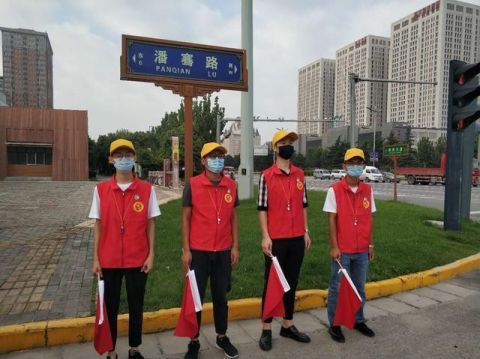 陆港|用“志愿红”点亮文明陆港底色