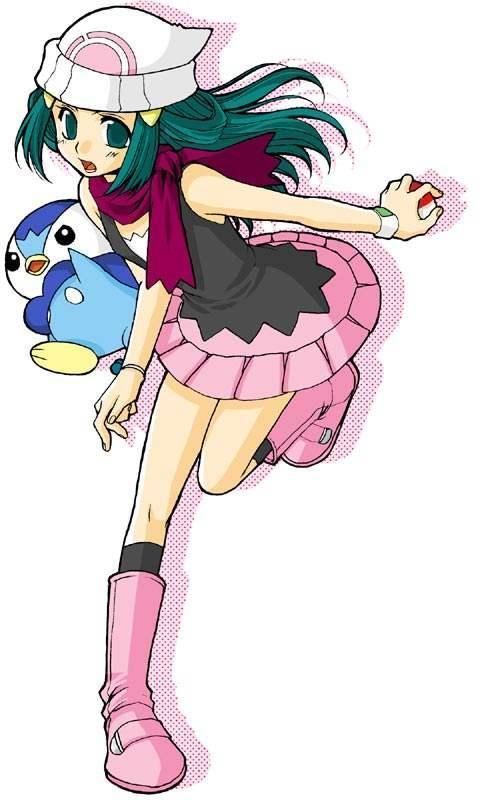 蓝色|小时候光顾着看小精灵了,原来《精灵宝可梦》里还有这么多美女