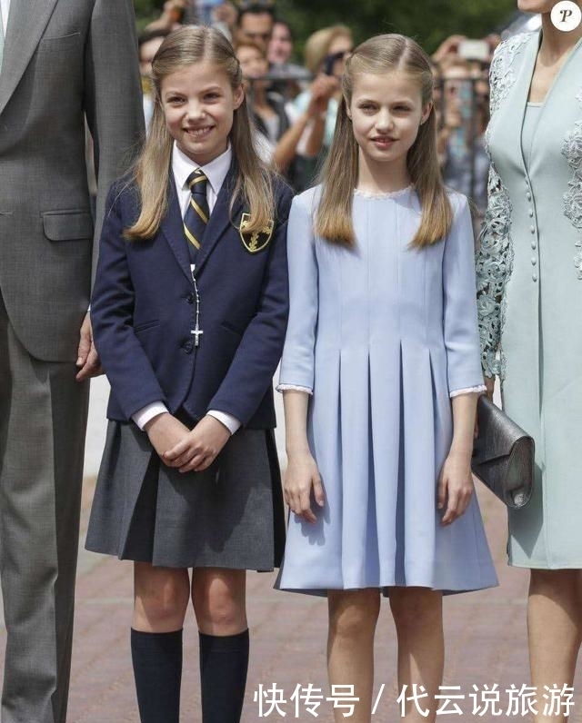 未来|西班牙14岁未来女王大变样!穿黑裙侧影成熟曲线动人,身材很像妈