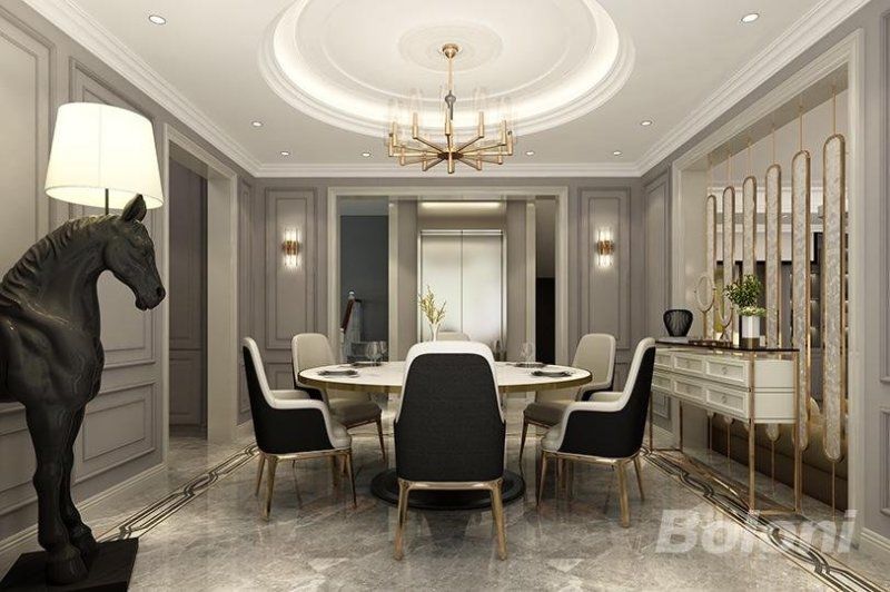  房子|450平米房子奢华风装修，融入各种经典装修元素，别墅美翻了