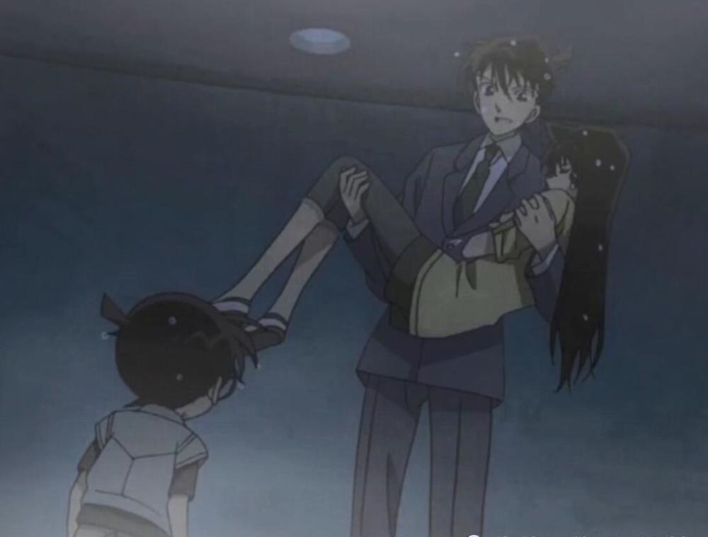 说不出|《名侦探柯南》基德调戏小兰合集,柯南都绿完了,但却有苦说不出