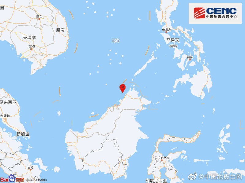 南海海域发生6.1级地震，震源深度600千米