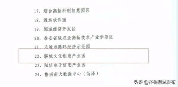 园区|聊城文化创意产业园获批“2020年度省级成长型数字经济园区”