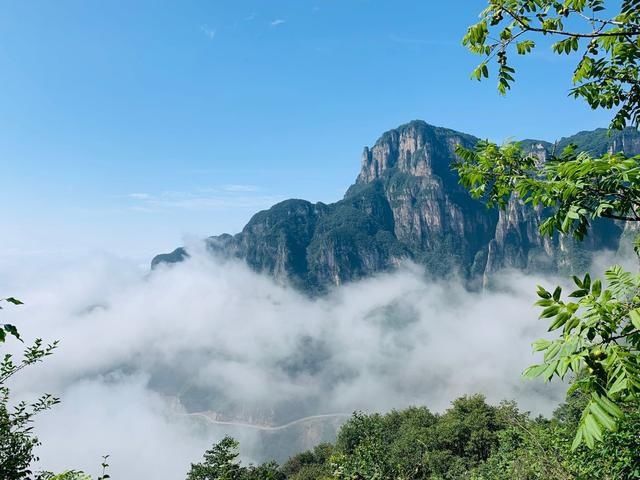  紫霞|郑州驴友团徒步紫霞关，偶遇南太行夏季云海