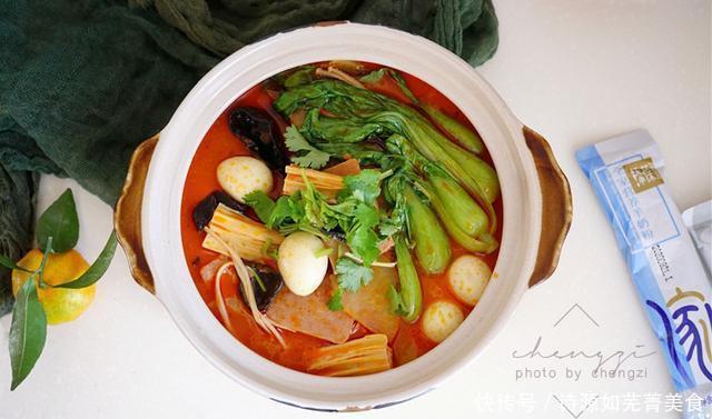 我家|网红麻辣烫做法,多加两样,味道香浓又入味!天冷我家一周吃2次