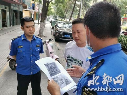  敲门|外卖车辆随意乱停放 城管敲门来提醒