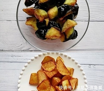 三鲜|#人人能开小吃店#比肉还好吃倍的地三鲜??好吃到爆