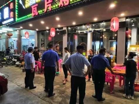 流动|对占道经营说不！惠东一周整治夜间流动摊点530多处