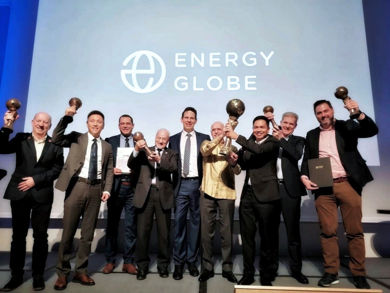 华为国网盐城微碳慧能科创产业园项目斩获Energy Globe World Award全球大奖