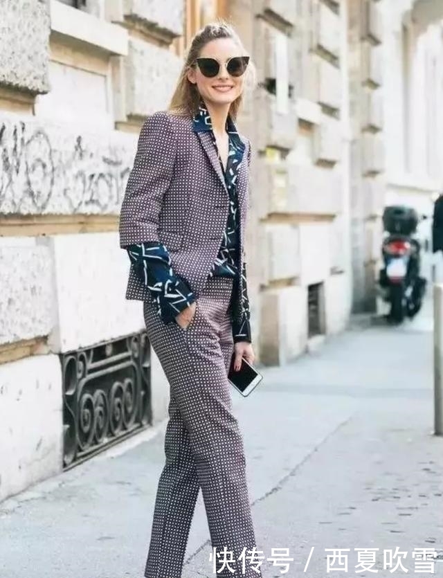 分烟管裤|九分裤+平底鞋,才是早秋最潮搭配