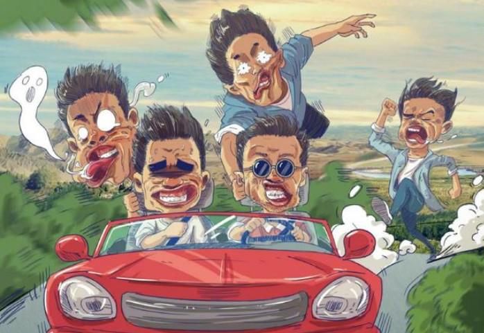  邓超|《哈哈哈哈哈》官宣，邓超、鹿晗、陈赫再度合体，联手搞事情