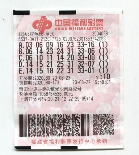 大奖|福建莆田彩民10元机选票中双色球千万大奖:一晚上没睡着