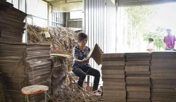  河南|河南农村老太糊纸盒1天为儿挣20元手术费，害怕白发人送黑发人