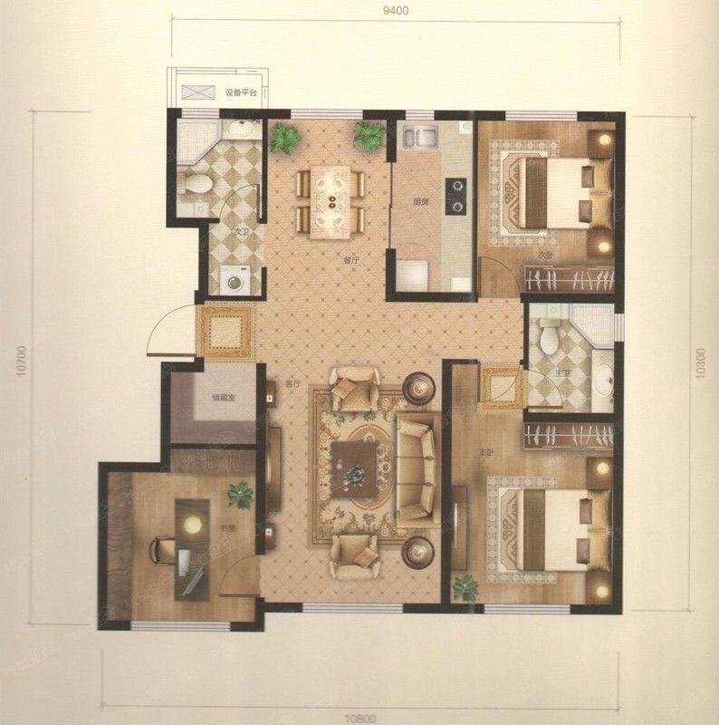 平米|北欧风格是什么意思?117平米的三居室这样装修好不好?
