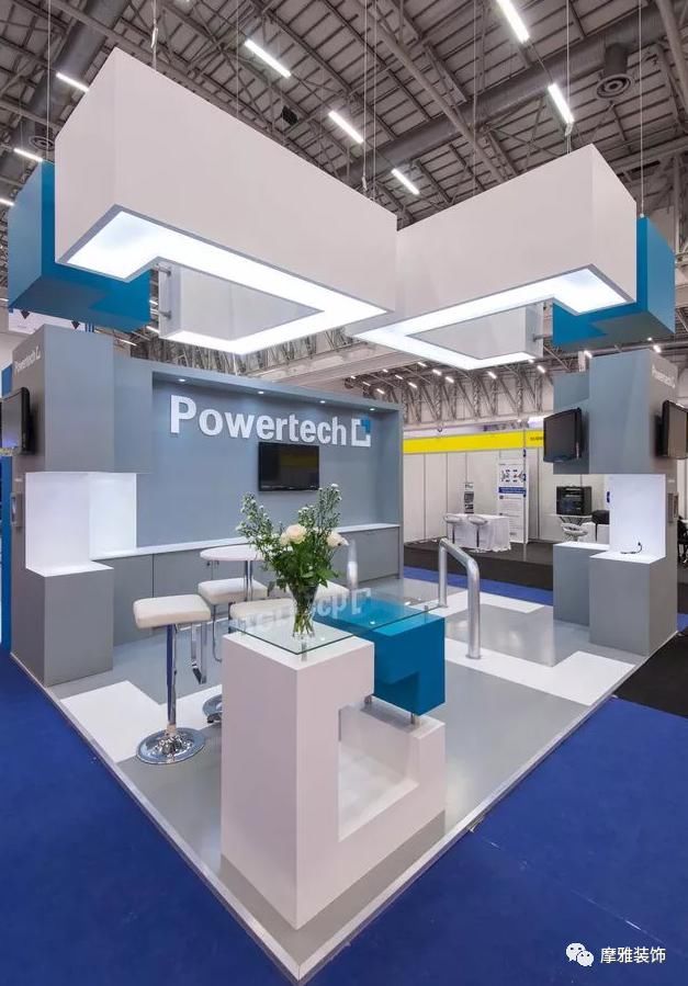  各行各业|『科技感十足』不错的展位设计