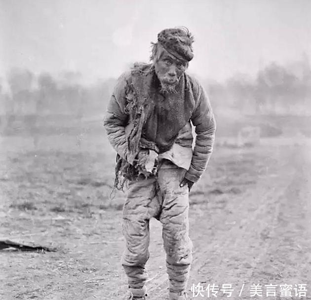 老照片|晚清穷人究竟有多穷电视剧是骗人的,这组百年前老照片不忍直视