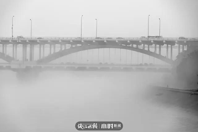  钱塘江|太仙！钱塘江“晨雾奇观”刷屏：恍如海市蜃楼