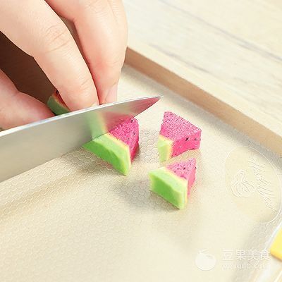 倒入|果蔬西瓜糕的做法