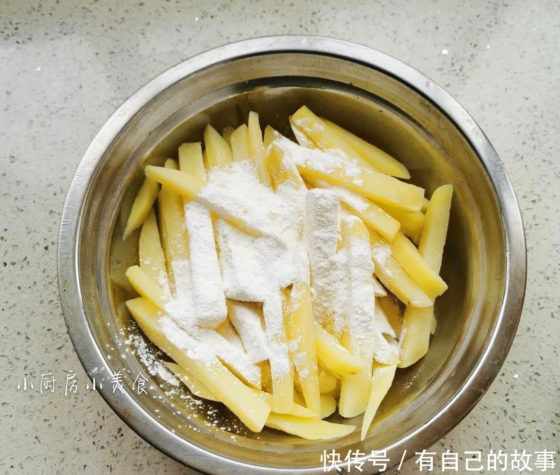 学会|薯条直接下锅炸,要不要裹淀粉外酥内绵软,自己学会做就省钱了
