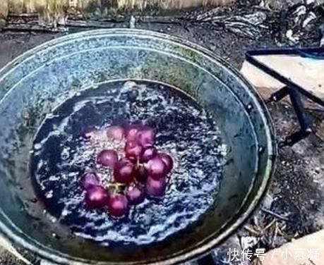 油炸|女友油炸葡萄,男友骂她浪费,把葡萄捞出后男友拿起就吃,惊喜了