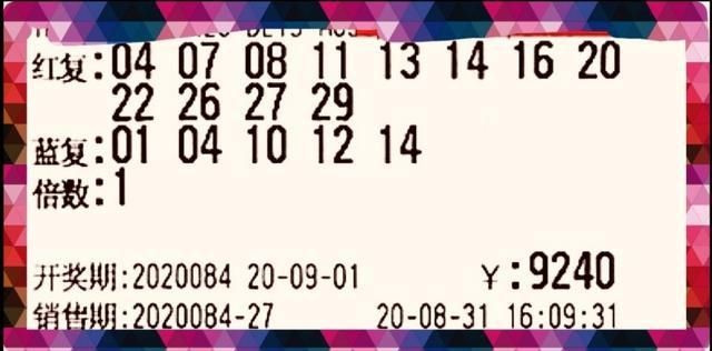 提前|20084期双色球13张大复式票提前晒，其中6张万元大票
