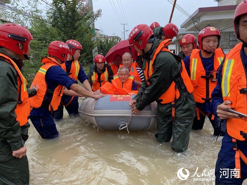 人员|人民至上！河南消防营救疏散被困人员675人