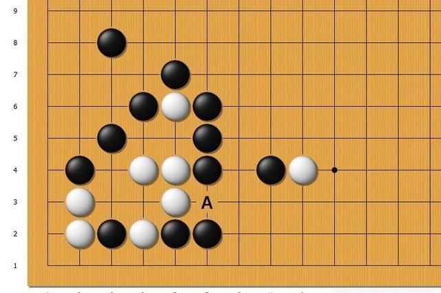  白棋|黑先，如何净杀白棋?A位的冲，使本题增加了变数
