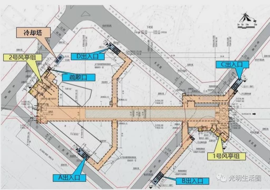  公明段|光明启动地铁13号线土整,各站点详细分布及规划曝光!