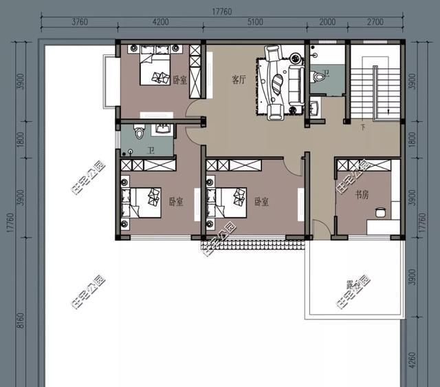  占地尺寸|农村没有堂屋的房子不是好房子,20套户型分享,总有一套看上眼