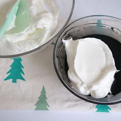  吉利丁片|竹炭覆盆子奶冻卷