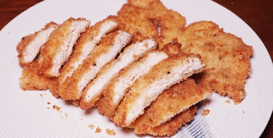 炸串|馋炸串咋整,只能在家自己动手炸了,先从我最爱的鸡排开始