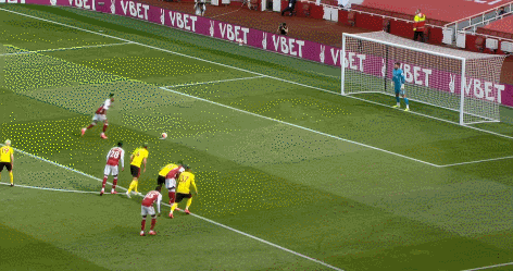 获胜|3-2获胜英超收官！阿森纳第1射手梅开2度，轰出近距离倒钩破门